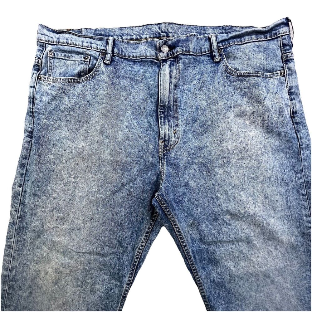 Levis 569 Jeans Mens 44x30 (Fits 44x29) Blue Straight Leg Loose Fit Denim Baggy